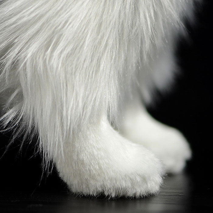 Simulation dog doll cute border collie doll simulation animal plush toy model gift