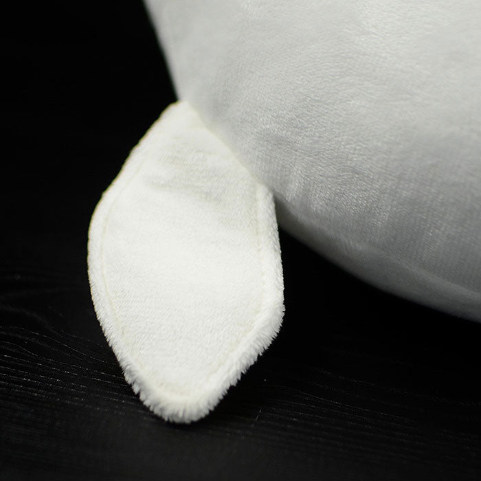 Cute white whale doll simulation white whale doll simulation animal plush toy model gift