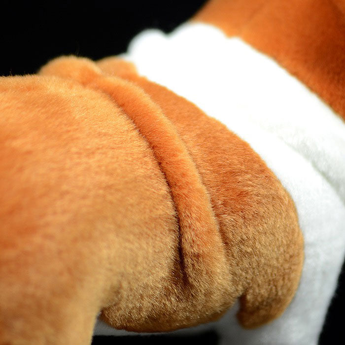 Simulated dog doll British Bulldog doll simulated animal tiger dog plush toy model
