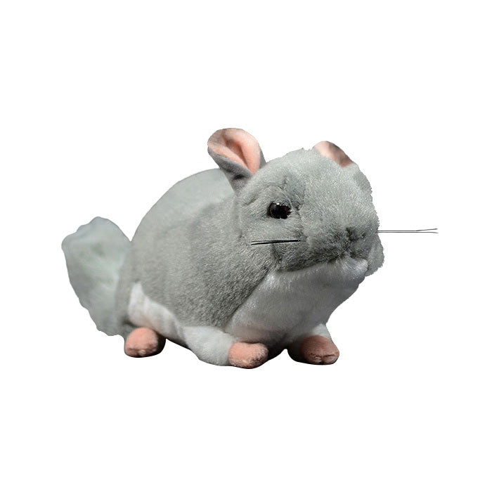 Cute plush Mouse Doll simulated chinchilla doll, plush mouse simulated animal model plush toy gift