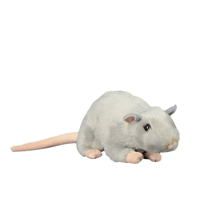 Super soft gray mouse mouse plush toy mouse doll simulation animal plush toy 17CM