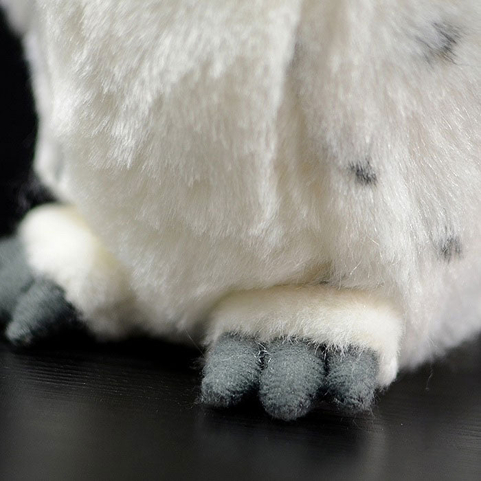 Simulated snow owl doll lovely White Owl doll simulated animal model plush toy gift