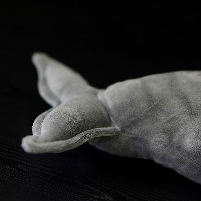 Super soft baleen whale doll simulation blue whale doll baleen whale Plush Toy Plush simulation marine animal 40cm