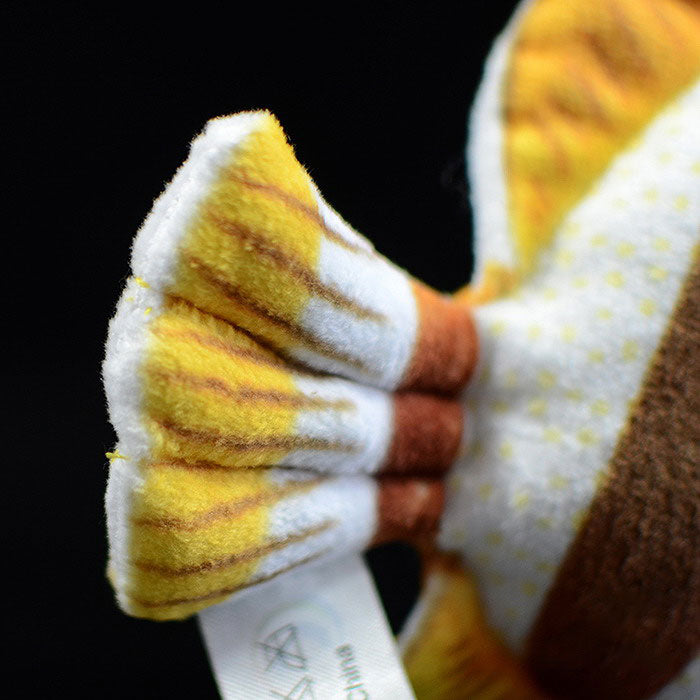 Cute tropical fish, butterfly fish doll, simulation butterfly fish, simulation animal plush toy
