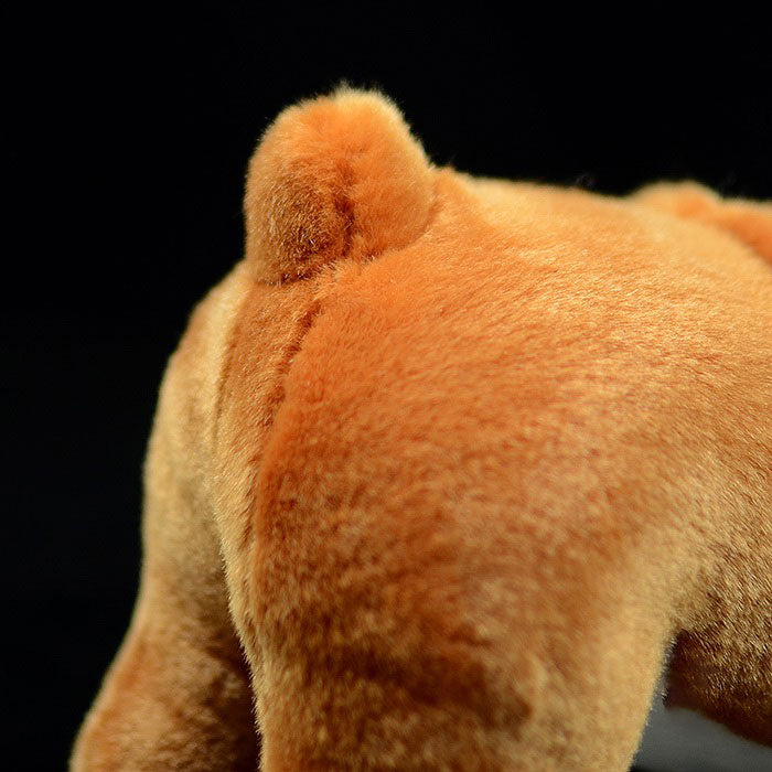 Simulated dog doll British Bulldog doll simulated animal tiger dog plush toy model