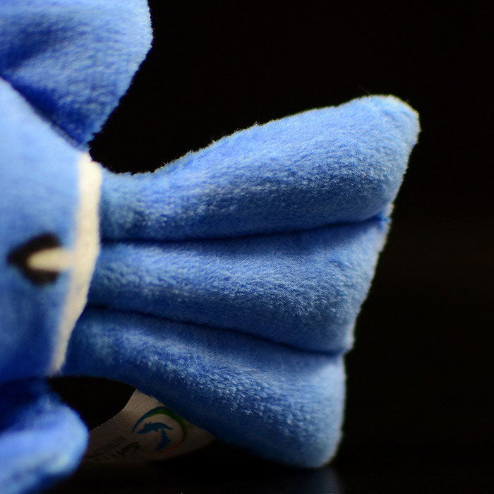 Cute tropical fish Atlantic blue hanging doll simulated blue thorn tail fish simulated animal plush toy