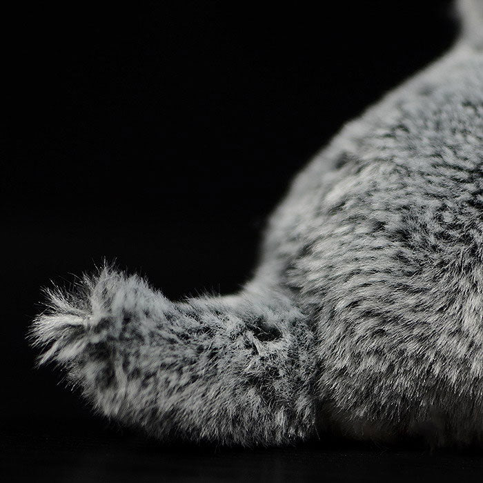 Tail sheet of foreign trade is exported to the United States squat husky dog doll simulation animal plush toy