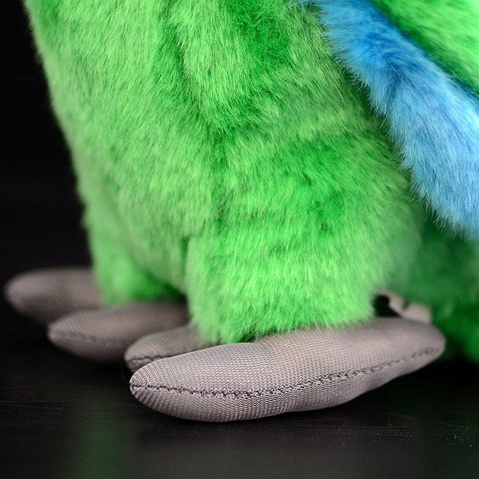 Cute Macaw doll simulation big green macaw Plush Toy Plush simulation animal 28cm