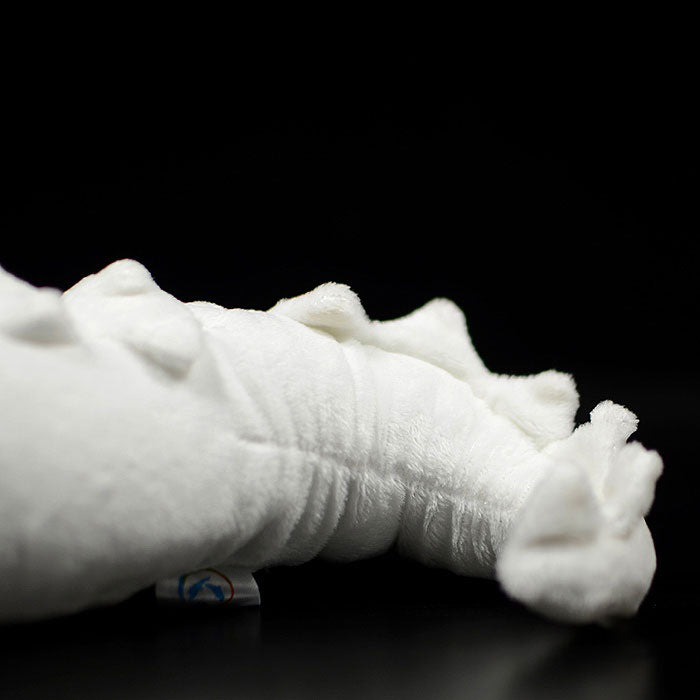 Super cute crocodile plush toy doll cute simulation albino crocodile doll plush toy model gift