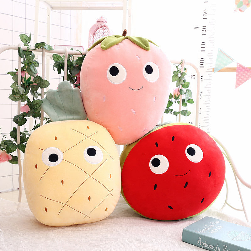 simulation fruit pillow plush toy Cute creative cushion fruit Doll Toy