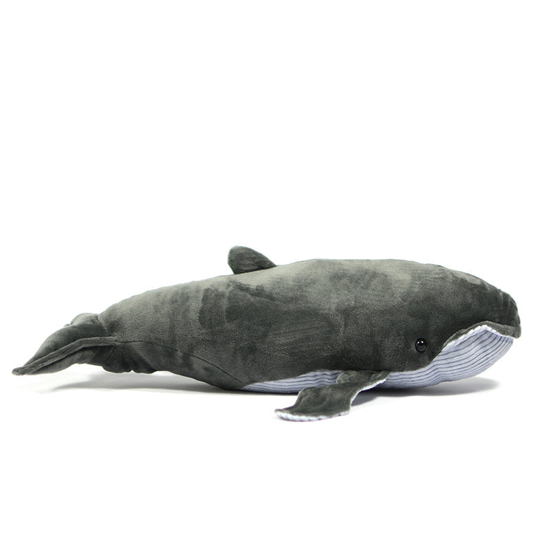 Super soft baleen whale doll simulation blue whale doll baleen whale Plush Toy Plush simulation marine animal 40cm