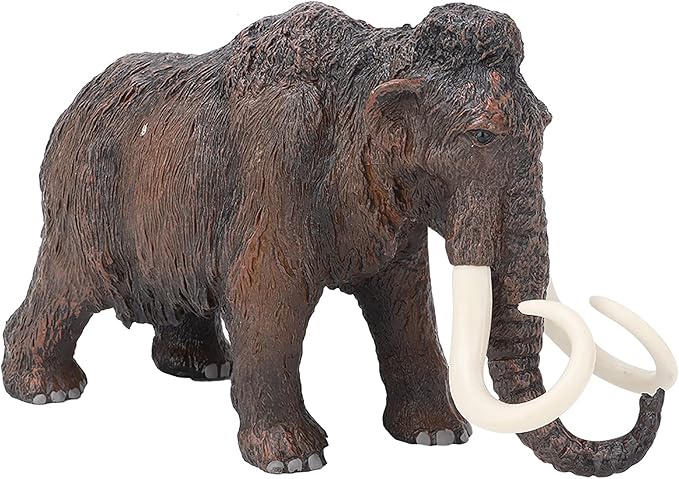 LULEZON Simulated  Asian Elephant Toy Figurine  Realistic African Jungle Animals Model