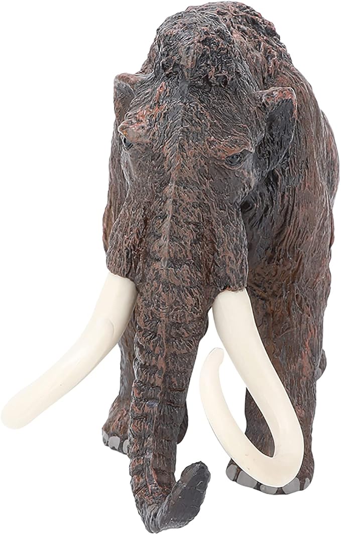 LULEZON Simulated  Asian Elephant Toy Figurine  Realistic African Jungle Animals Model
