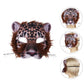 LULEZON Animal Mask Carnival Facial Clothing Animal Head Doll House Christmas Accessories Horror Mask
