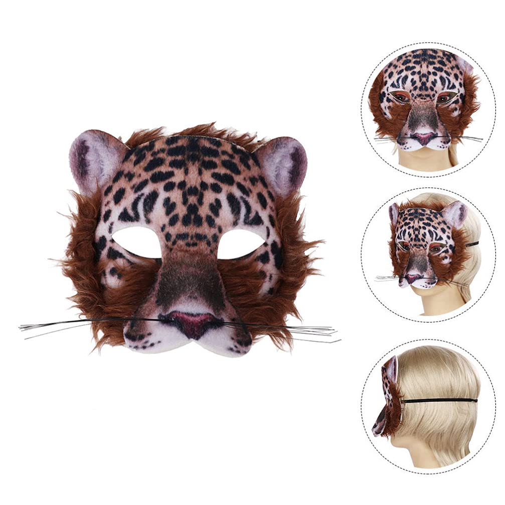 LULEZON Animal Mask Carnival Facial Clothing Animal Head Doll House Christmas Accessories Horror Mask