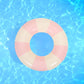 LULEZON Classic Striped Swim Ring Pool Floats Rings Inflatable Tube Toy