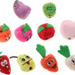 LULEZON 10 PCS Finger puppets Finger Toys Cute Fruit Finger Puppets Fun Toy for Kids
