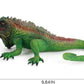 LULEZON Realistic Green Wild Animal Model Lizard Molded toy Figures