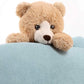 LULEZON Teddy Bear Stuffed Animal, Big Teddy Bear Plush Toys with Scarfd Kids 24 Inch