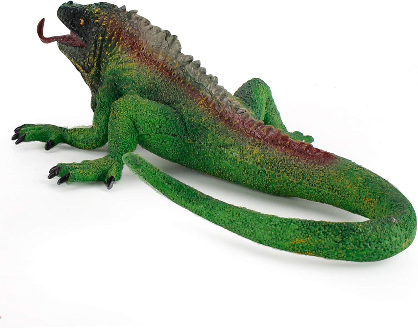 LULEZON Realistic Green Wild Animal Model Lizard Molded toy Figures