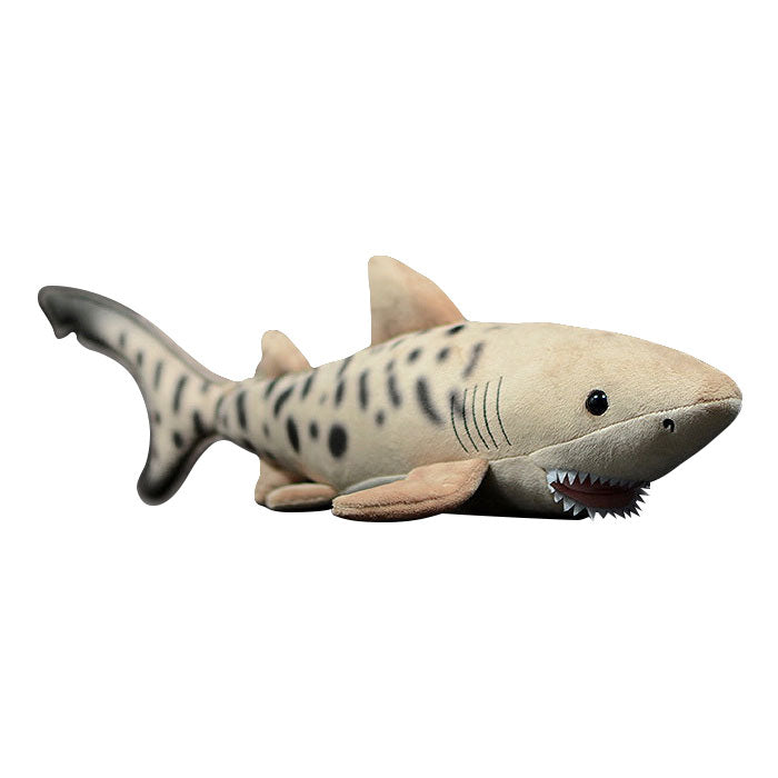 Cute tiger shark doll simulation sand tiger shark doll simulation animal plush toy model gift