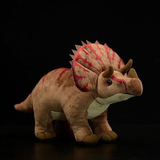 Super cute Triceratops plush toy doll cute simulation dinosaur doll plush toy model gift