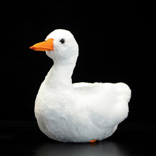 Cute imitation Cole duck plush toy doll white duck doll gift imitation animal gift