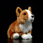 POPOTATO Squatting cocky dog imitation Welsh cocky dog doll super cute dog Doll Plush Toy Gift