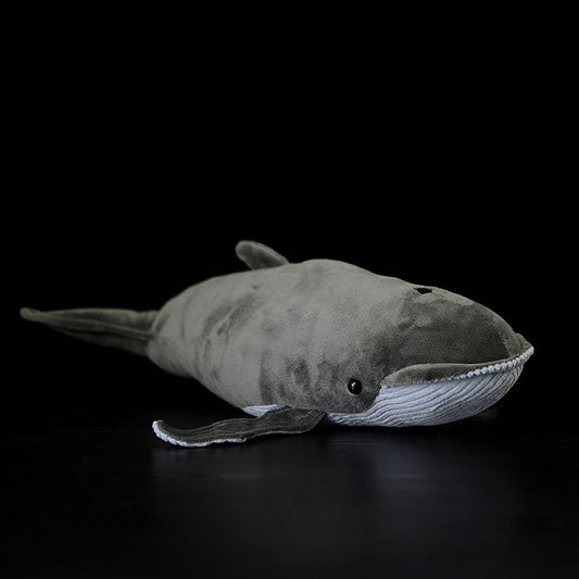 Super soft baleen whale doll simulation blue whale doll baleen whale Plush Toy Plush simulation marine animal 40cm