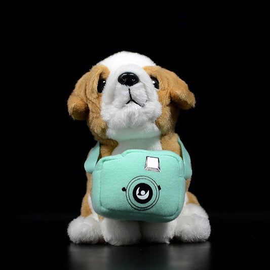 Tail list of foreign trade is exported to Sweden, UK bulldog doll simulation dog doll pet studio plush toy