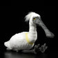 Super cute spoonbill plush toy doll lovely simulation black faced Spoonbill doll plush toy model gift