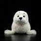Cute Greenland white seal doll simulation white seal plush model simulation marine animal plush toy