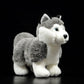 Foreign trade tail order exported to Germany standing cute husky dog plush toy dog doll simulation animal