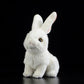 Cute rabbit plush toy super cute white rabbit doll simulation rabbit rabbit animal gift 20CM