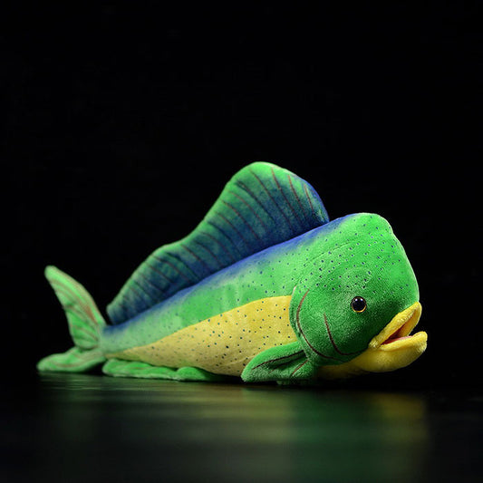 Lovely dolphin doll simulation ghost head knife fish doll simulation animal plush toy model gift