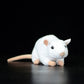 Super soft white mouse mouse plush toy mouse doll simulation animal plush toy 17CM
