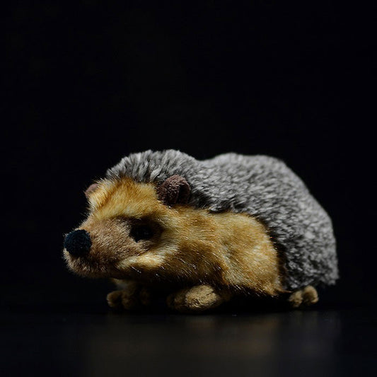 Cute little hedgehog plush toy doll playing super cute little hedgehog doll simulation animal model gift