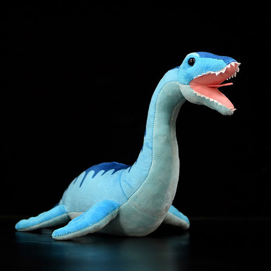 Super cute plesiosaur plush toy doll cute simulation dinosaur doll plush toy model gift