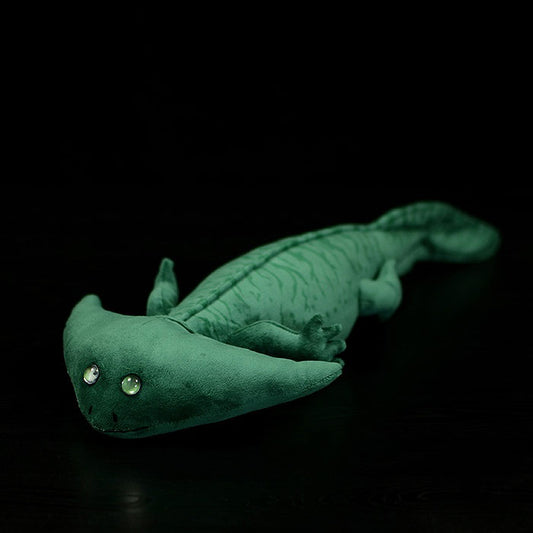 Simulation of the original paleontology series of the plush toy doll, the thief's head salamander doll.