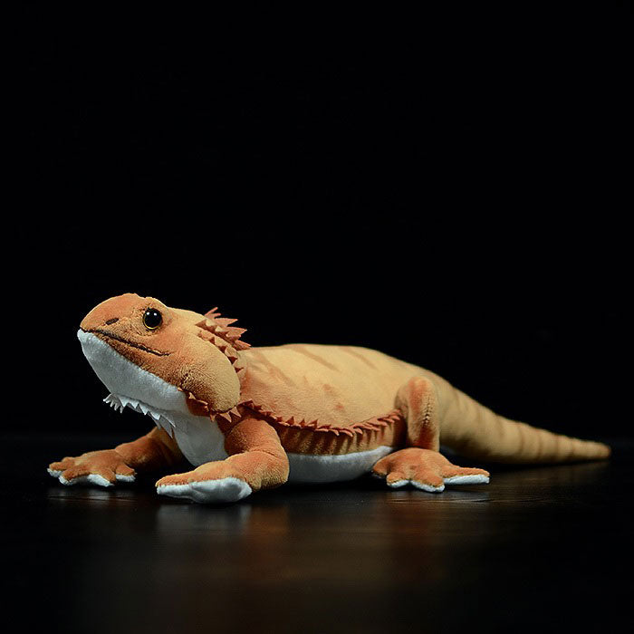 Cute maned lion lizard doll simulation flying lizard model doll super cute lizard simulation animal plush toy gift