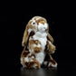 Cute posture drooping ear rabbit doll Brown Rabbit Doll imitation animal plush model toy gift