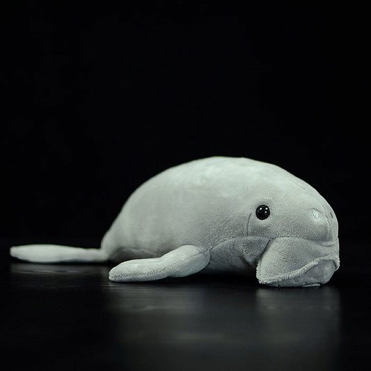 Super cute dugong plush toy doll cute simulation Nanhai cattle doll plush toy model gift