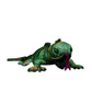 Simulation green iguana lizard doll cute lizard plush toy simulation animal plush toy 66CM