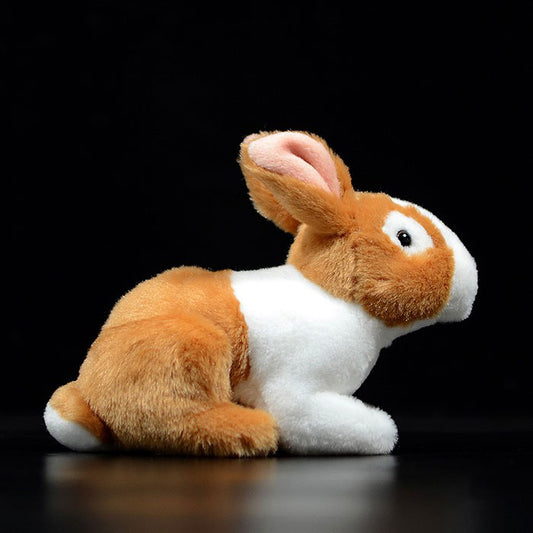Foreign trade export Korea yellow Dutch rabbit plush toy doll rabbit doll simulation animals
