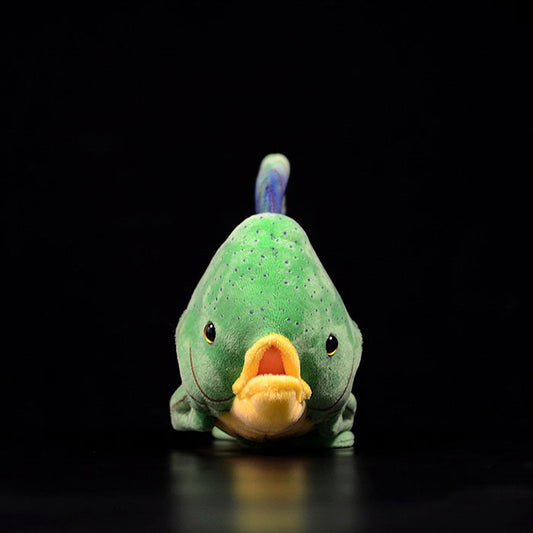 Lovely dolphin doll simulation ghost head knife fish doll simulation animal plush toy model gift