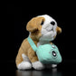 Tail list of foreign trade is exported to Sweden, UK bulldog doll simulation dog doll pet studio plush toy