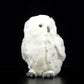 Simulated snow owl doll lovely White Owl doll simulated animal model plush toy gift
