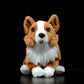 POPOTATO Squatting cocky dog imitation Welsh cocky dog doll super cute dog Doll Plush Toy Gift