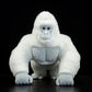 Simulated standing white gorilla bears plush toy doll lovely doll animal model gift