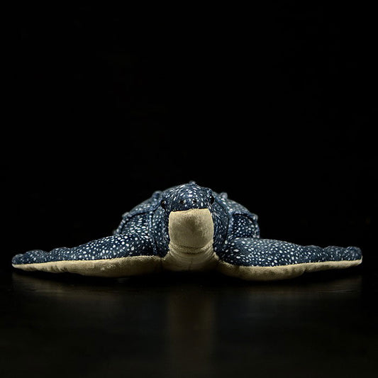 Super soft leatherback turtle plush toy simulation seven leatherback turtle doll lovely swallow turtle doll model gift